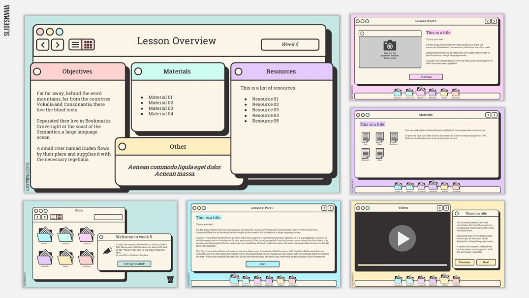 Interactive lesson planner template - Download 49+ mẫu Slide PowerPoint đơn giản mà đẹp 2021
